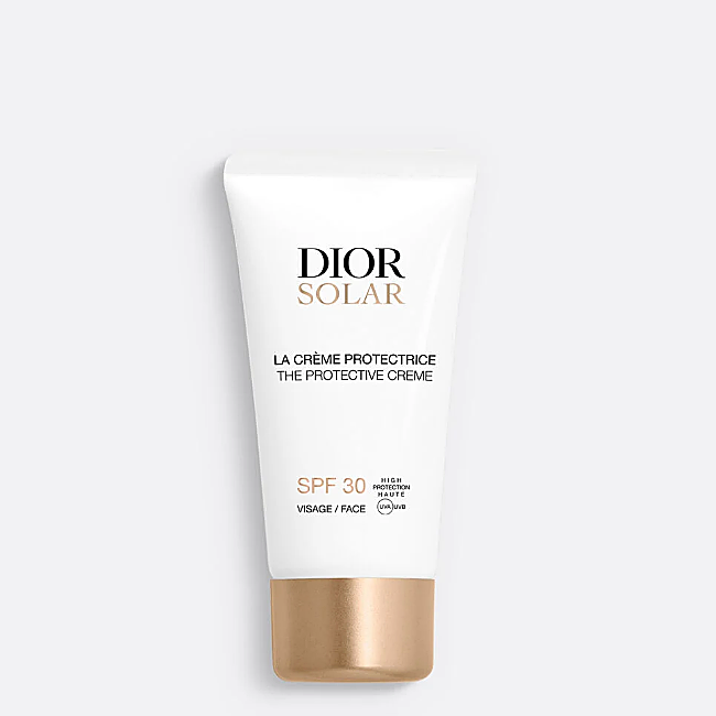 Crema facial de protección solar Dior SPF30.